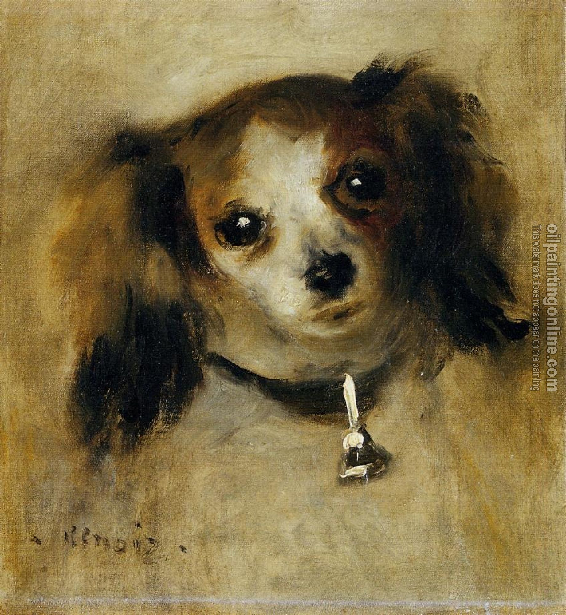 Renoir, Pierre Auguste - Head of a Dog